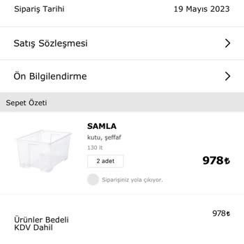 IKEA Defolu Ürün Gönderiyor