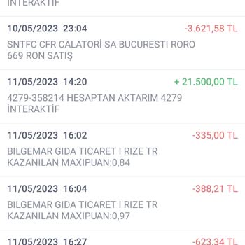 Maximum Kart Aşırı Miktarda Para Çekimi