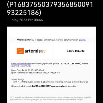 Artemisev.com Aracı Olduğunuz Şirket