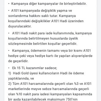 A101 Hadi Uygulaması QR İle Ödeme