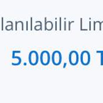 Denizbank Kredi Kartı Nakit Avans Limiti