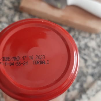 A101 Marketten Aldığım Tukaş Domates Püresinde Yabancı Madde