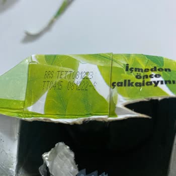 Cappy Meyve Suyu İçerisinden Çıkan Küf Benzeri Şey