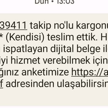 Aras Kargo Zekeriyaköy Şubesi Teslim Edilmeyen Kargo