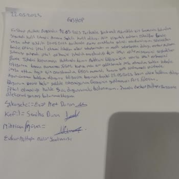 Evshop Maltepe Ürün İptali