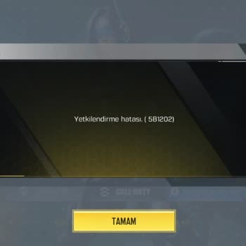 Call Of Duty Yetkilendirme Hatası 5b1202