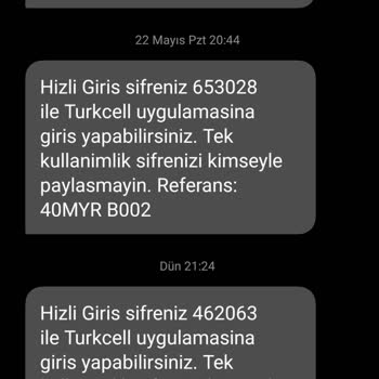 Turkcell Hızlı Giriş Ve BİP Mesajları