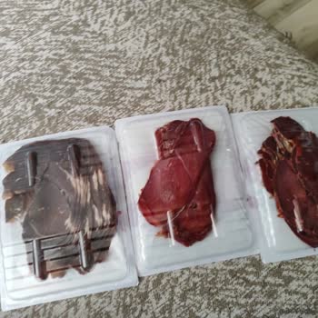 A101 Bozuk Çürümüş Şekli Değişmiş Pastırmayı Gönderildi İade Yok