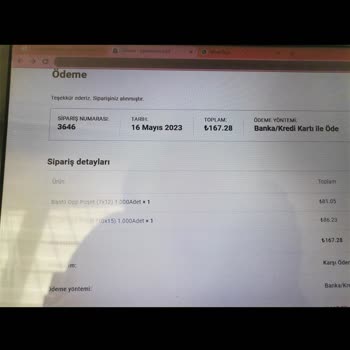 Eposetcim.com Sipariş Problemi