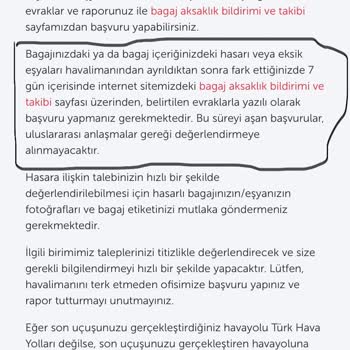 THY Kırık Bagaj Ve Beyanları