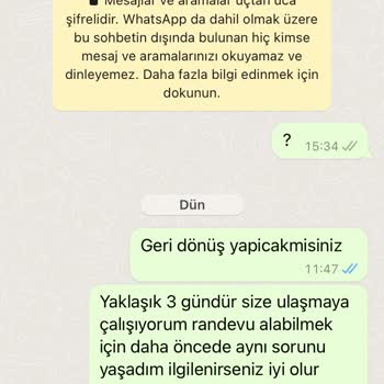 İstanbul Clinic Randevu Oluşturulmaması İlgisizlik