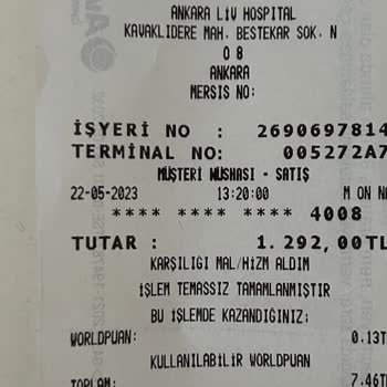 Ankara Liv Hospital Yenidoğan Tahlil Ücretleri