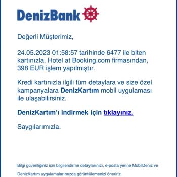 Www.booking.com Sitesi Aracılığıyla Kredi Kartımdan Para Çekildi.