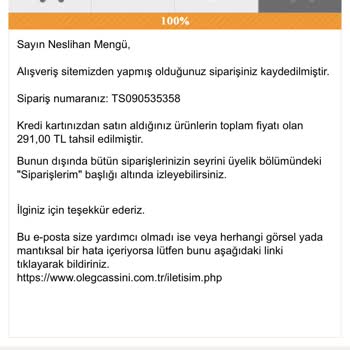 Oleg Cassini Online Sabahlık Mağduru