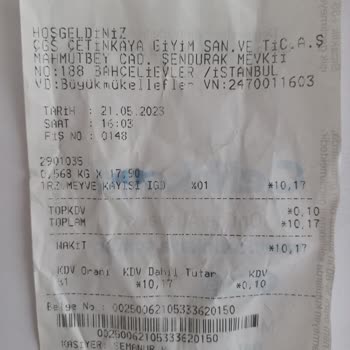 Çetinkaya Bozuk Meyve Satışı