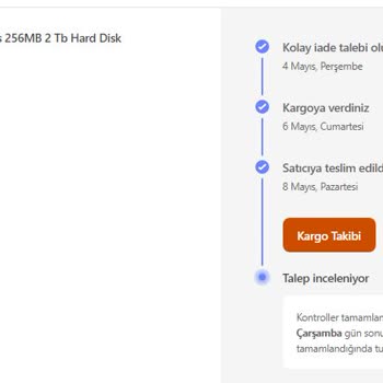 Aras Kargo Adresten İade Almama Sorunu