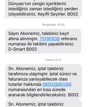 D-Smart Net İnternet Ve TV Olmamasına Rağmen Ücret İstiyorlar