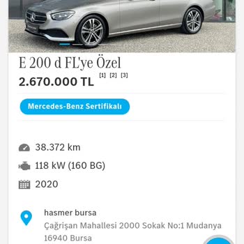 Mercedes Online Store Masalı