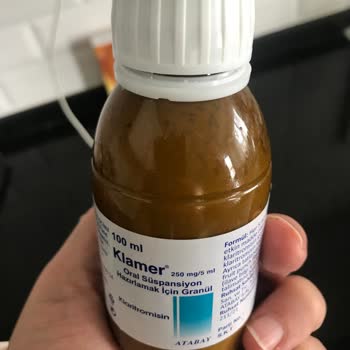 Atabay İlaç Firması Klamer 250 Mg Antibiyotik Suda Çözünmüyor