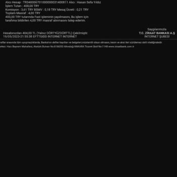 Gümüş Butik Sipariş Verdim Ücreti Yatırdım Gelmedi