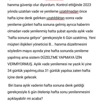 Garanti Bankası Vadeli Hesap Bilgi Dışı Hafta Sonu Vade Yenilenmesi