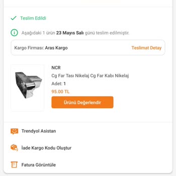 Aras Kargo Kargo Teslimat Hatası