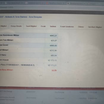 Adalet Bakanlığı Ankara 8 İcra Dairesi Dosyayı Kapatmıyor, Borcu Ödeneli 10 Gün Oldu