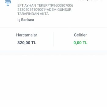 PTT Bank Hesabıma Gönderilen Paralar Hesabımda Bulunamıyor.