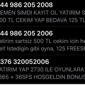 Vodafone Yasadışı Bahis Siteleri