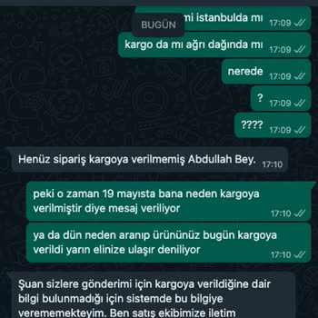 Arçelik Ürünümü Teslim Etmiyor ( 1 Hafta Geçti)