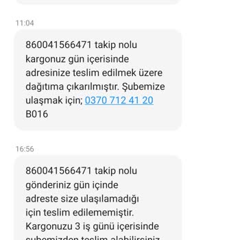MNG Kargo Eve Gelmeden Geri Gitmiştir.