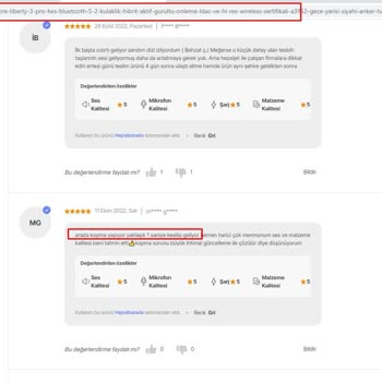 Anker Kronik Üretim Hatalı Ürününü İade Almıyor!