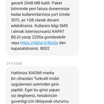Turkcell'in İzinsiz Ve Onay Almadan Paket Tanımlaması.