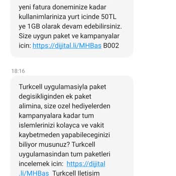 Turkcell'in İzinsiz Ve Onay Almadan Paket Tanımlaması.