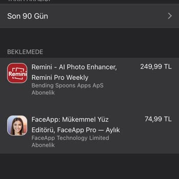 Remini İzinsiz Kartımdan Para Çekti