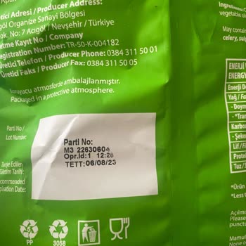 Harras Mısır Cipsi Bozuk Ürün