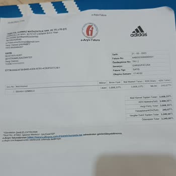 1 Gün Geçmeden İade Almayan Adidas