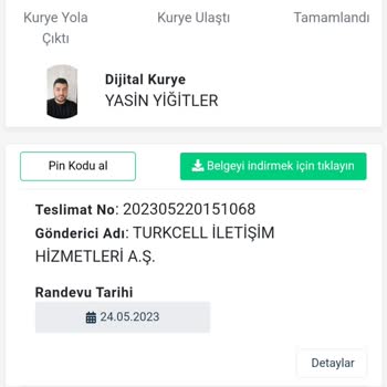 Turkcell Digital Kurye Hk