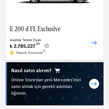 Mercedes Online Sayfası