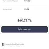 Belbim (İstanbulkart) Öğrenci 877 Lira Ücreti