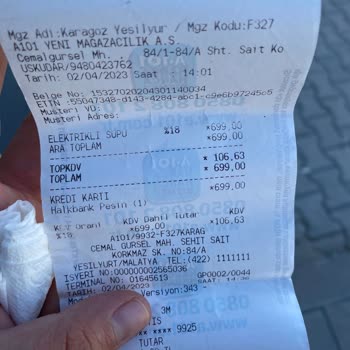 A101 Elektrik Süpürgesi İadesi