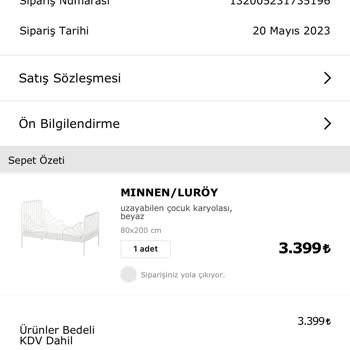 IKEA Ürün Teslimi Yapmıyor