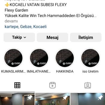 Flexygarden.kocaeli (Instagram) Mağdurum