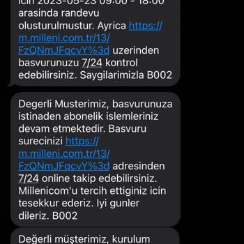Millenicom İlgisizlik Memnuniyetsizlik Gereksiz Zaman Kaybı