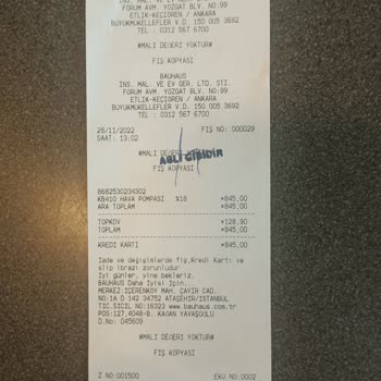 Freze Dış Ticaret Fiyat Farkı Talebi