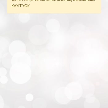 Sefamerve Siparişimi Takip Edemiyorum Ve Çok Gecikti