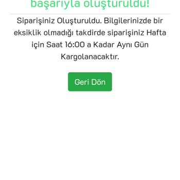 Babapolo. Shop Eksik Ve Hatalı Gönderi!