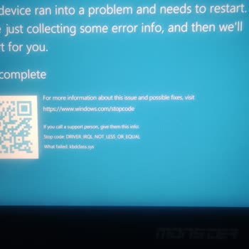 Monster Notebook Mavi Ekran Ve SSD Sorunu