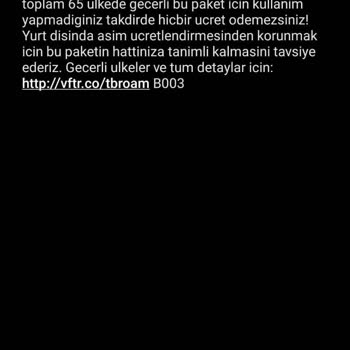 Vodafone 35bin TL'lik Hatalı Fatura