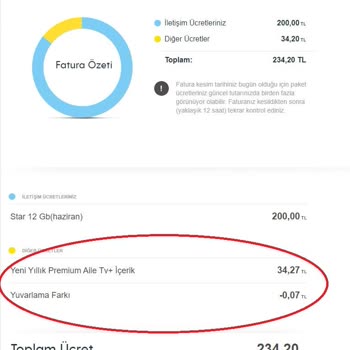 Turkcell 532 Abonelik Yenilerken Arada TV+ Aboneliği Yapıldı!